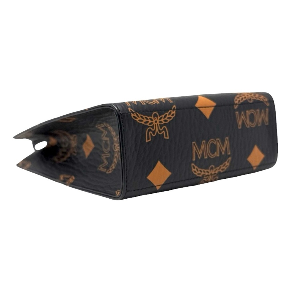 Mcm Aran Monogram Pattern Tote - image 4